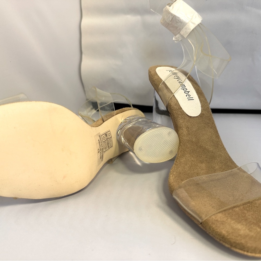 Jeffrey Campbell lucite heeled sandals - Picture 2 of 5